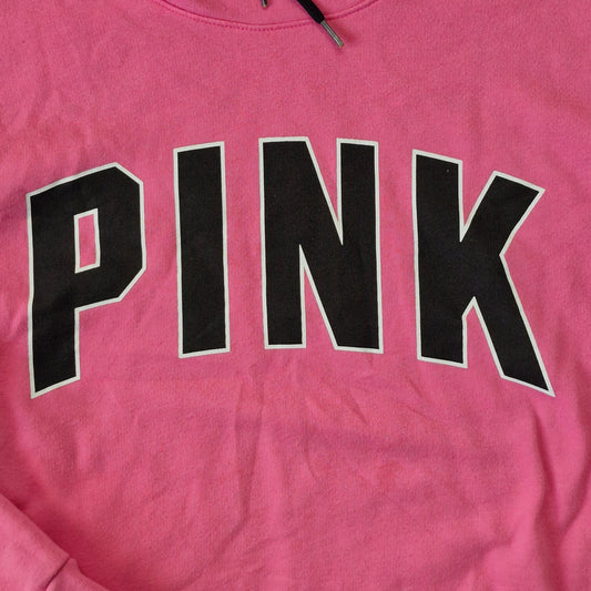 Victoria’s Secret Pink Mock Neck Sweatshirt Women's Small Spell Out