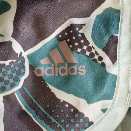 Adidas Climalite Running Shorts Women’s Size Small Green 3" Athletic Gym Workout