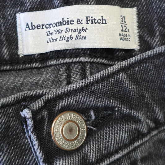 Abercrombie & Fitch ’90s Straight Ultra High Rise Jeans Men’s 31R