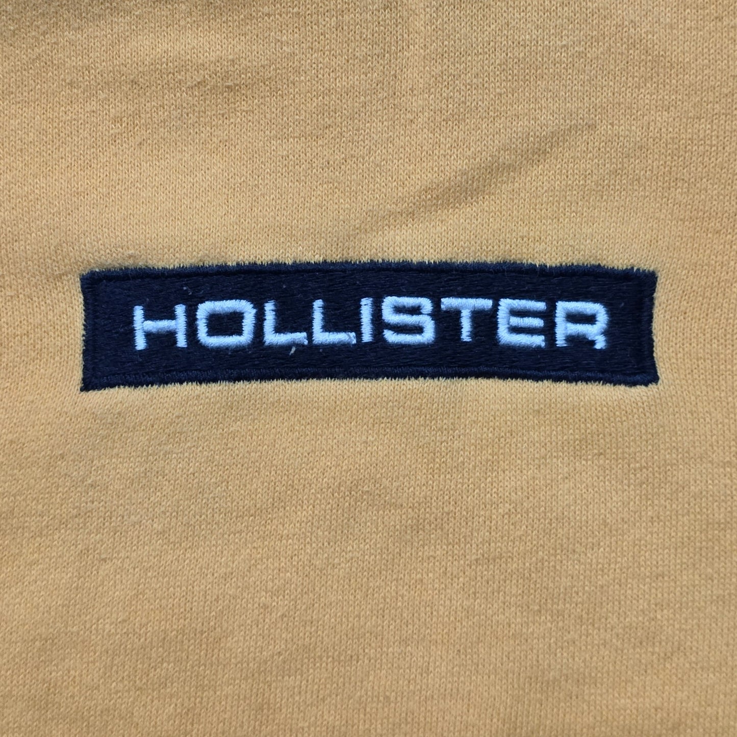 Hollister California Pullover Hoodie Men’s L Yellow