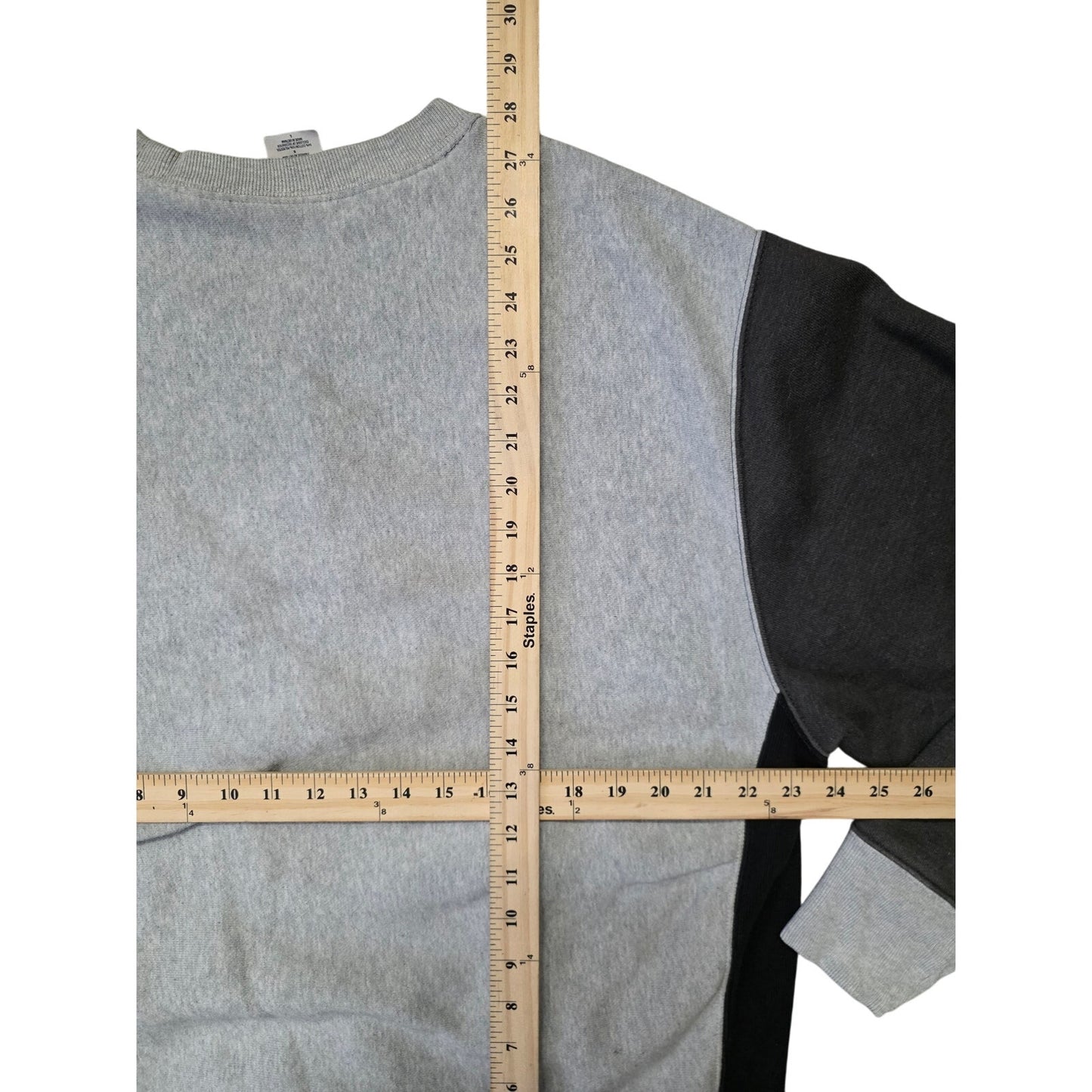Vintage 90s Champion Reverse Weave Crewneck Sweatshirt Men’s L Gray Black