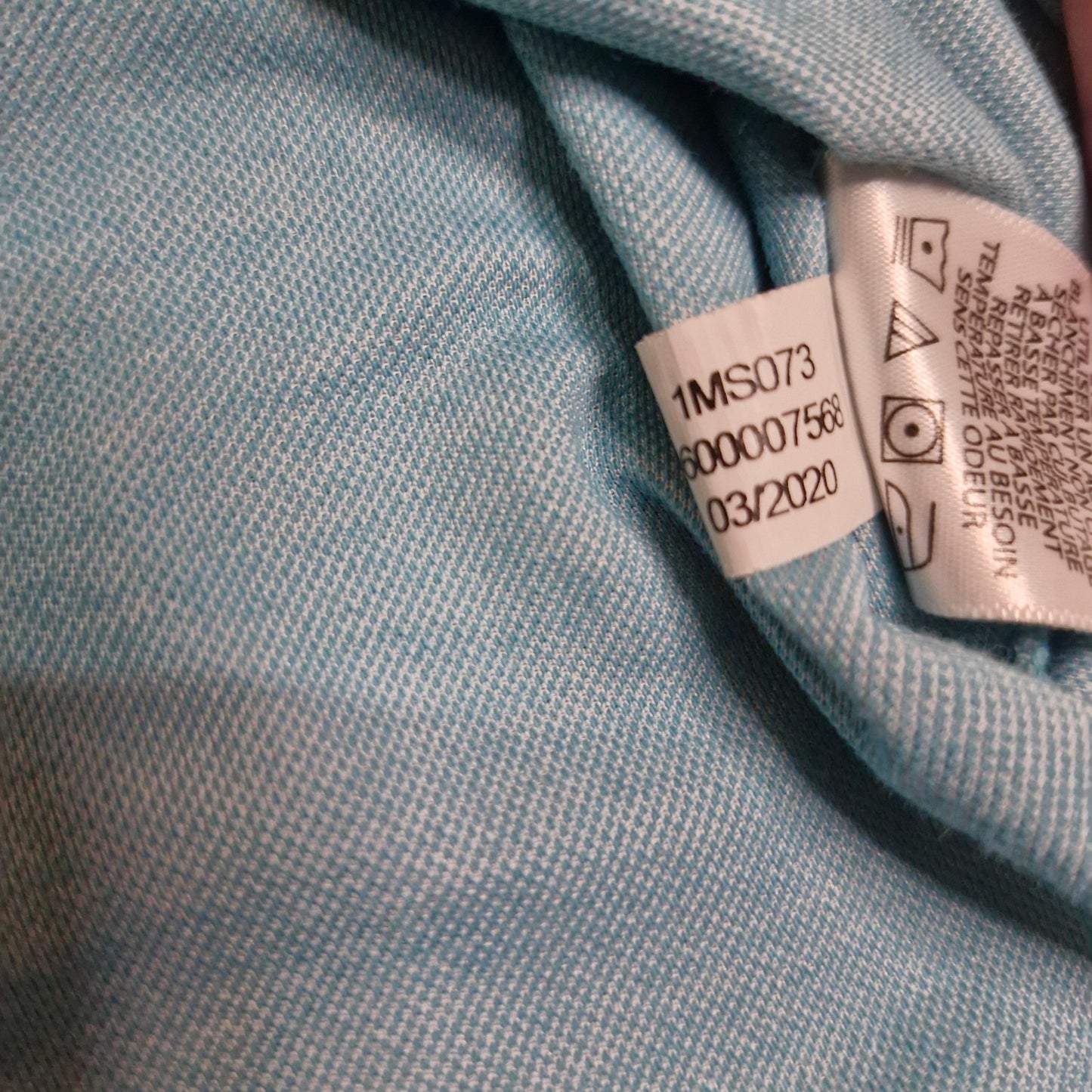 Travis Matthew Polo Shirt Adult Large Light Blue/teal Short Sleeve Golf Mens