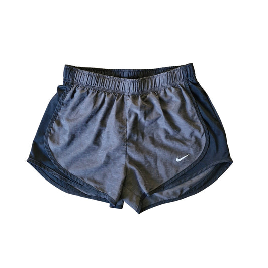 Nike Dri-Fit Running Shorts Women’s Size XS Heather Dark Gray with Black Trim