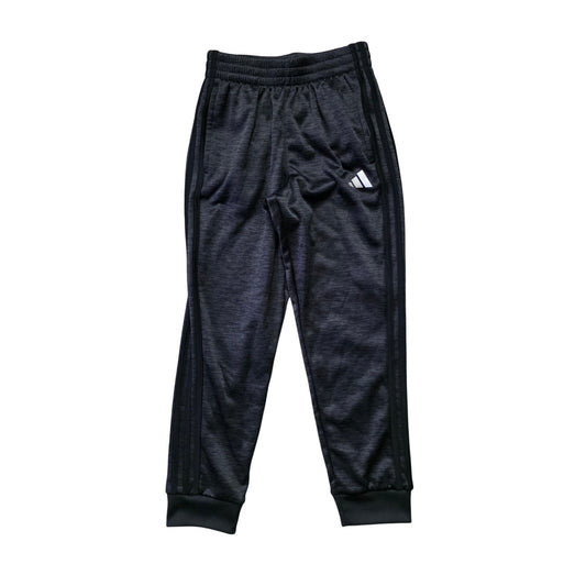 Adidas Boys Joggers Size M (10/12) Black Game Go Athletic Pants