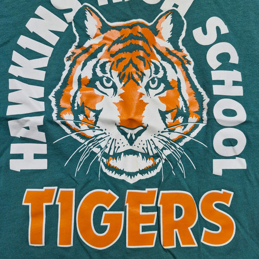 Stranger Things Hawkins High School Tank Top Men’s Size XL Green