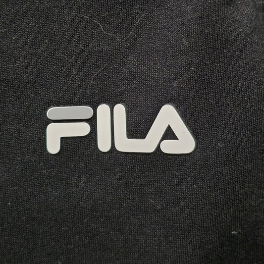 FILA Sweatpants Men M Black Athletic Stretch Jogger