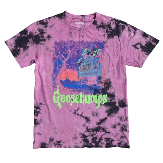 Goosebumps Horrorland tie-dye t-shirt size Medium