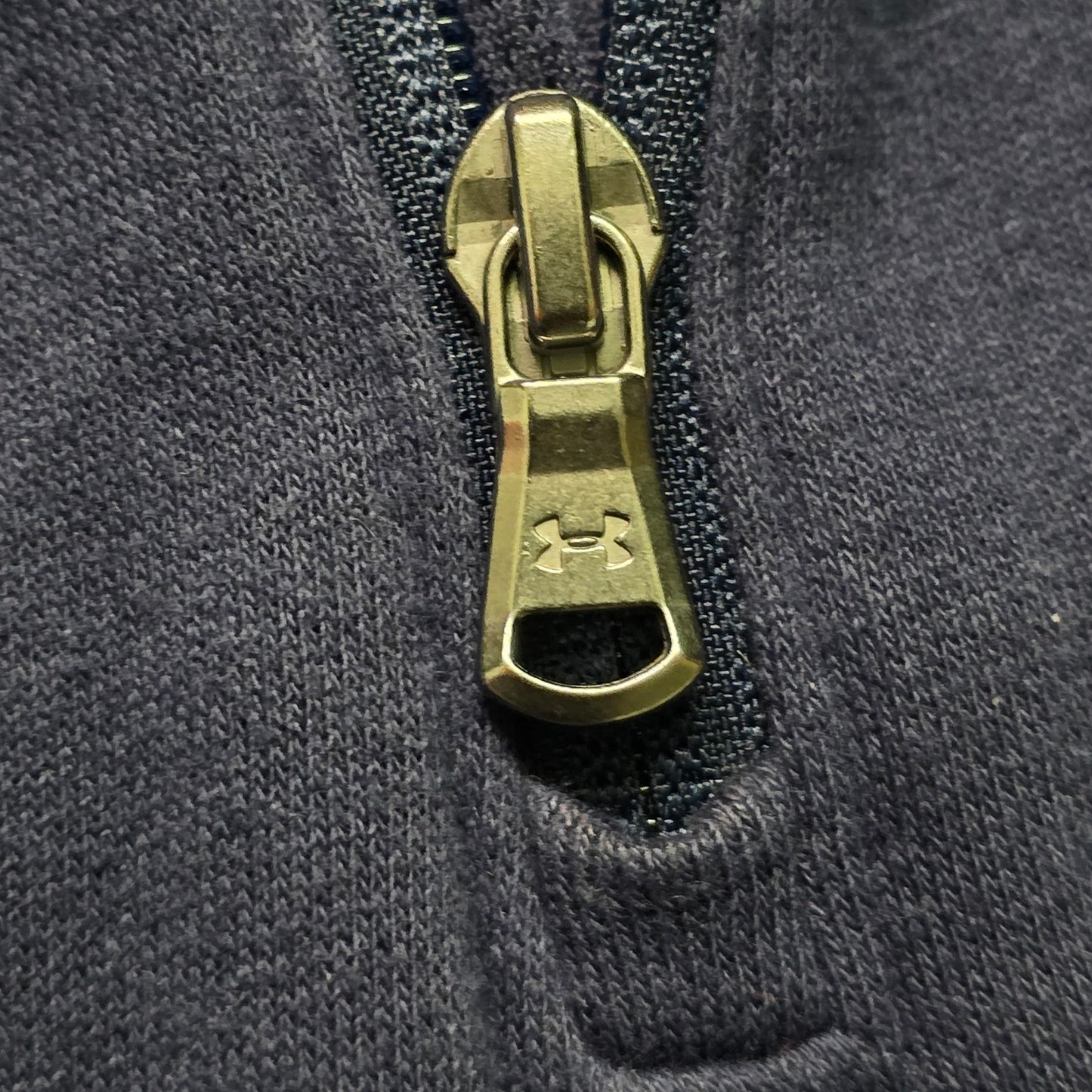 Under Armour Command 1/4 Zip Pullover Men’s XL Navy Blue Polyester