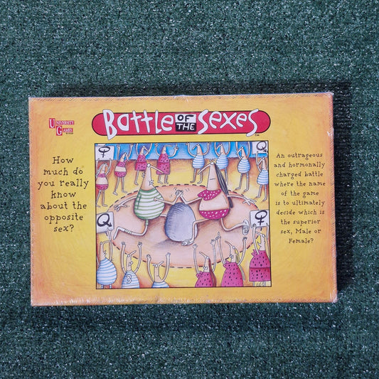 Battle of the Sexes Board Game 1997 University Games new sealed