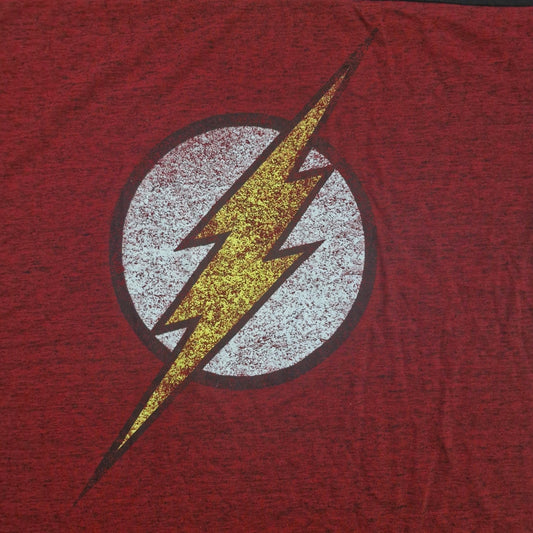 DC Comics The Flash Size Large Jersey Tee