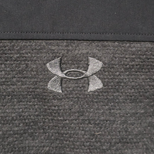Under Armour Specialist Full Zip Vest Men’s XL Black Lightweight Loose Casual
