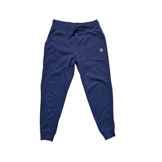 Fila Women's Heritage Fleece Jogger Pants Navy Blue Size Small