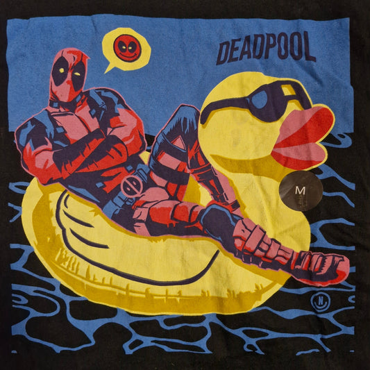 Deadpool Graphic Tee rubber Duck Marvel size medium