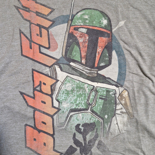 Star Wars Boba Fett T-Shirt Size M Olive Green