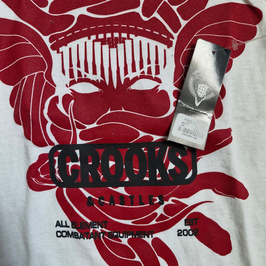 Crooks and Castles Medusa Bullets Mens Medium RARE Vintage