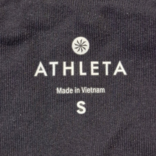 Athleta Relay 2.0 Crop Leggings Women's Small Orchid Floral Print Stash Pocket