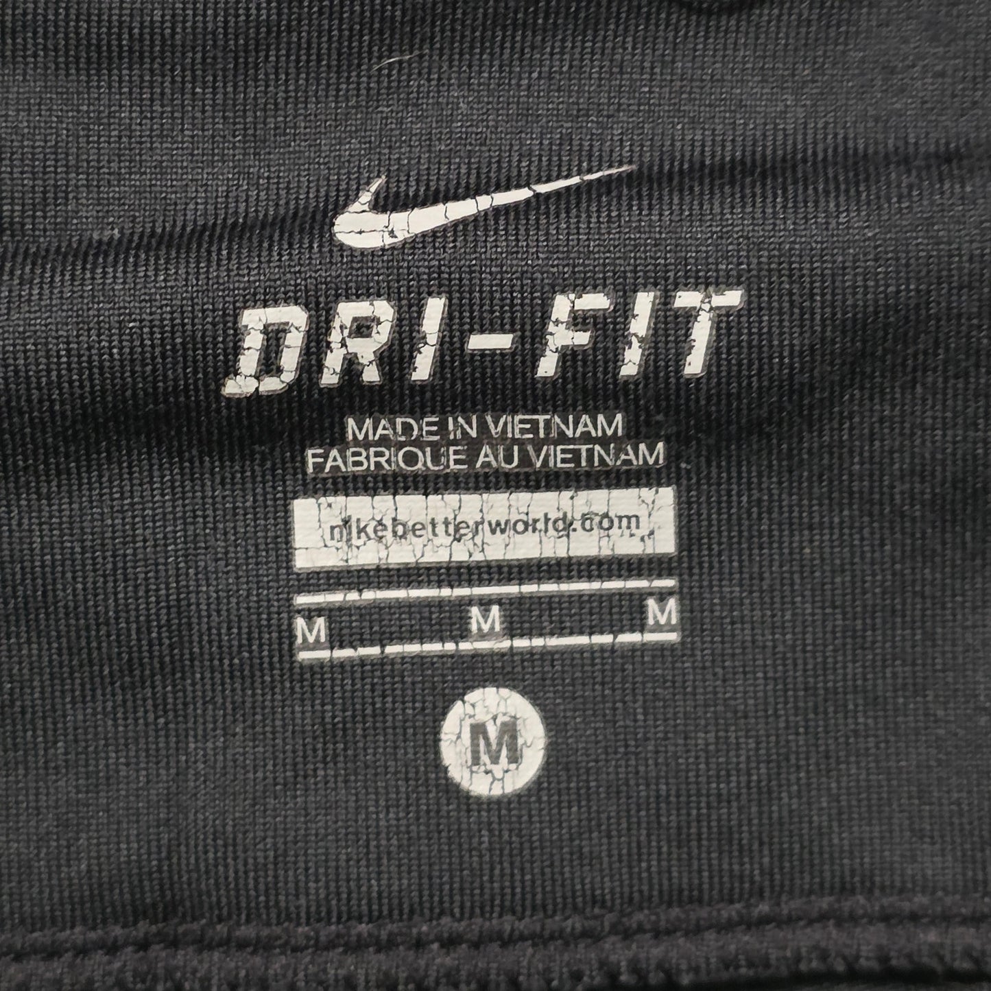 Nike Power Tech Running Tights Pants Women’s M Black Zip Ankle