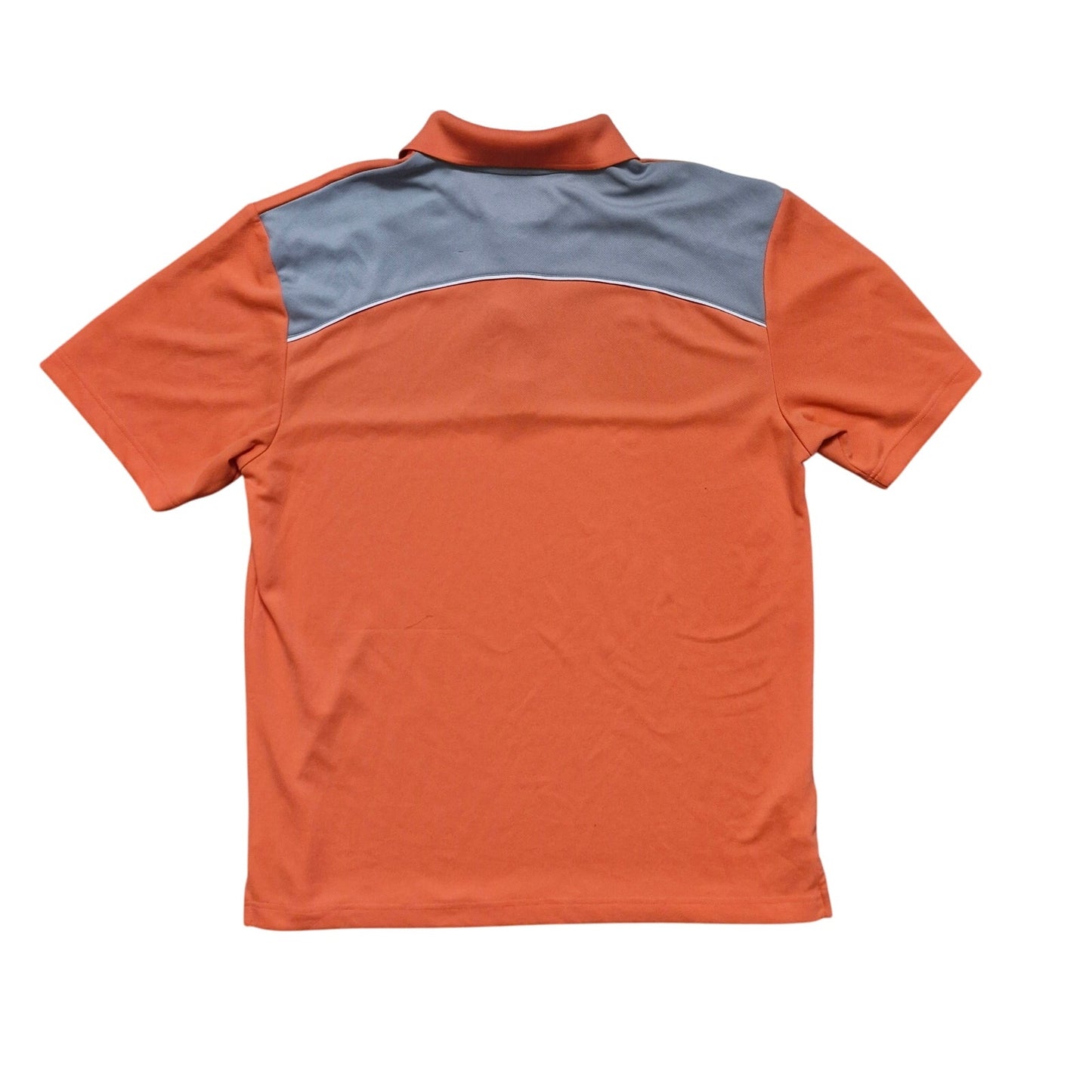 PGA Tour Airflux Golf Polo Shirt Men’s Size Large Orange Short Sleeve Performance
