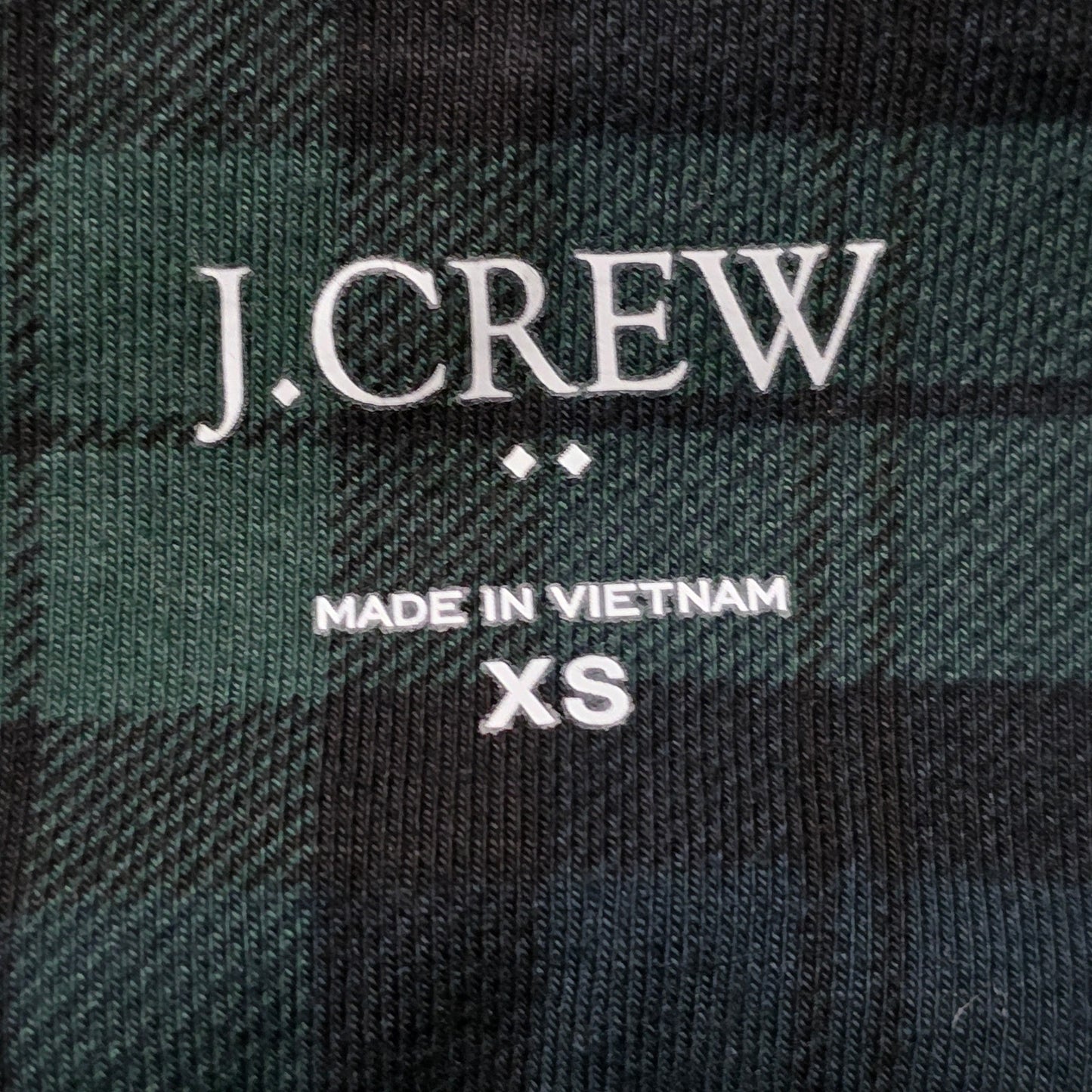 J Crew Blackwatch Plaid Everyday Leggings Women XS Full Length NWT