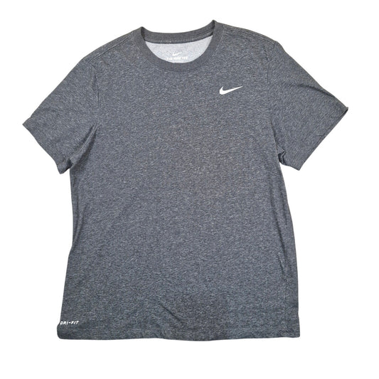 Nike Dri-Fit Gray “The Nike Tee” Men’s Size Large Short Sleeve Performance Shirt