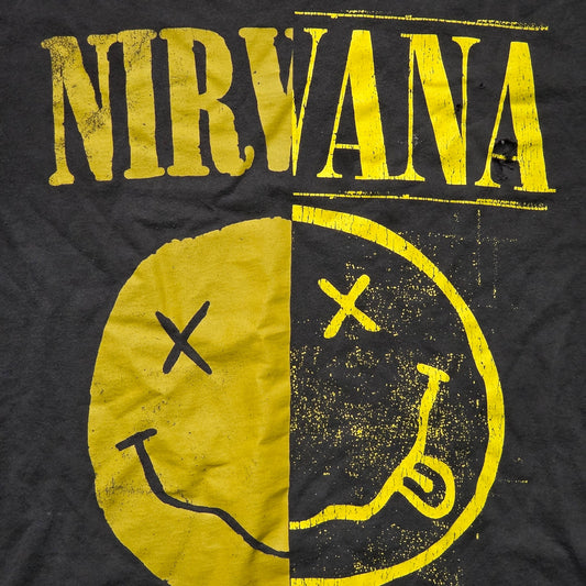 Old Navy Nirvana Graphic Band T-Shirt Men’s XL Black