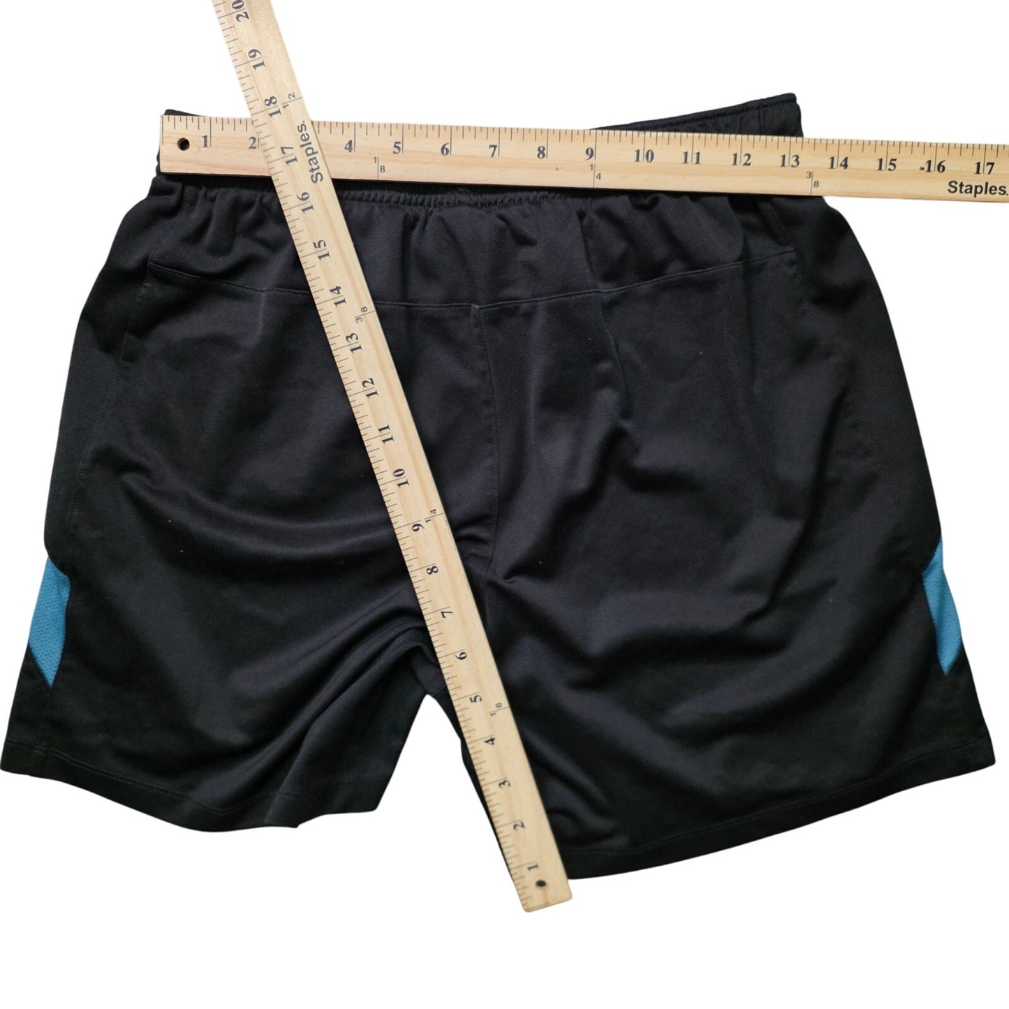 Nike Vintage Soccer Shorts Men L Satin Nylon Swoosh