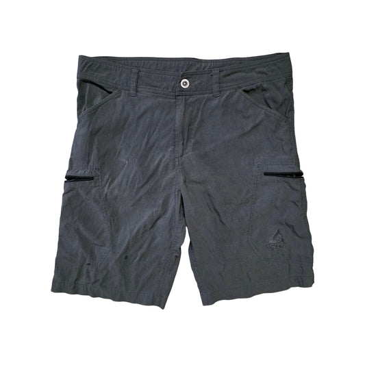 Gerry Cargo Shorts Men’s 32 Dark Gray Tech Flat Pocket Outdoor