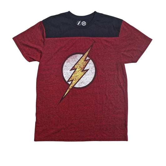 DC Comics The Flash Size Large Jersey Tee