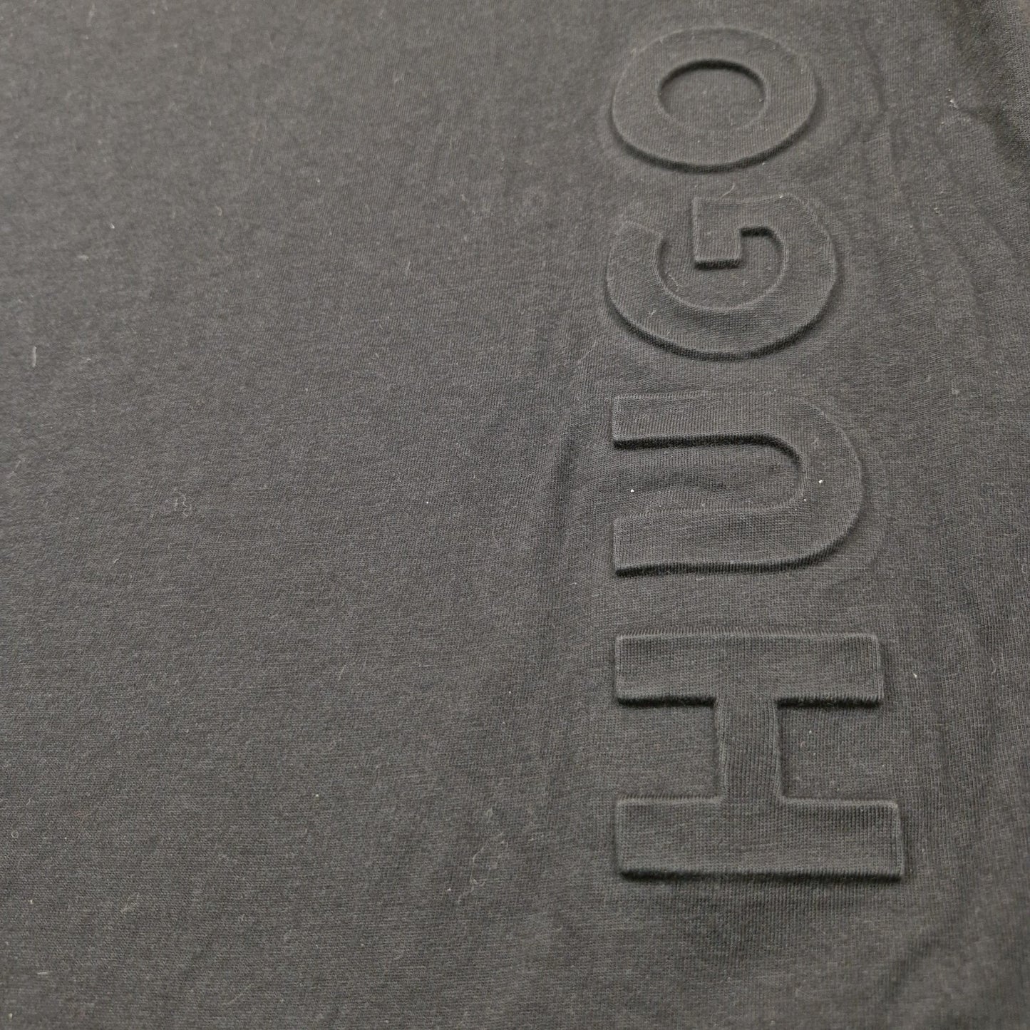 HUGO BOSS T-SHIRT DANDEN BLACK WHITE LOGO SIZE XXL NEW