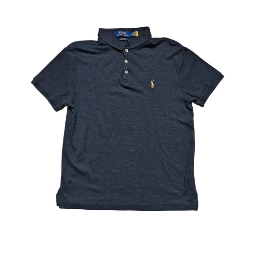 Polo Ralph Lauren Polo Shirt Blue Men's Size Medium Pony Logo Short Sleeve