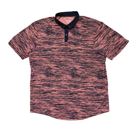 Under Armour UA Iso-Chill ABE Twist Polo Shirt Brilliance/Black Men’s Large Golf
