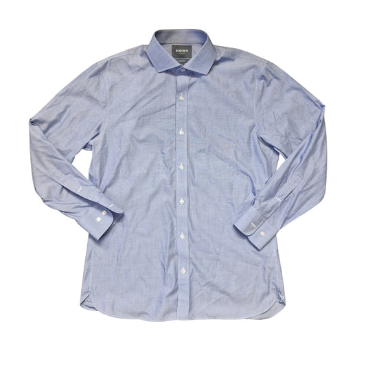 Bonobos Light Blue Tailored Slim Fit Wrinkle Free Cotton Shirt Men’s Large