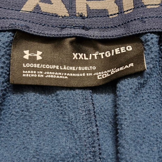 Under Armour Joggers Men’s XXL Blue Lightweight Fleece Loose Fit