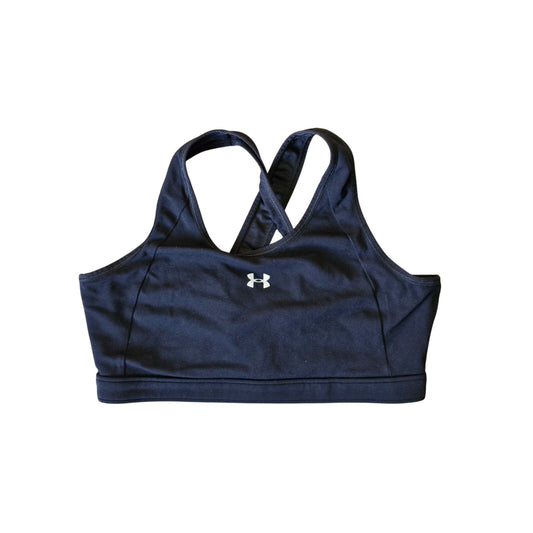 Under Armour Crossback Sports Bra Women’s Size Large Black