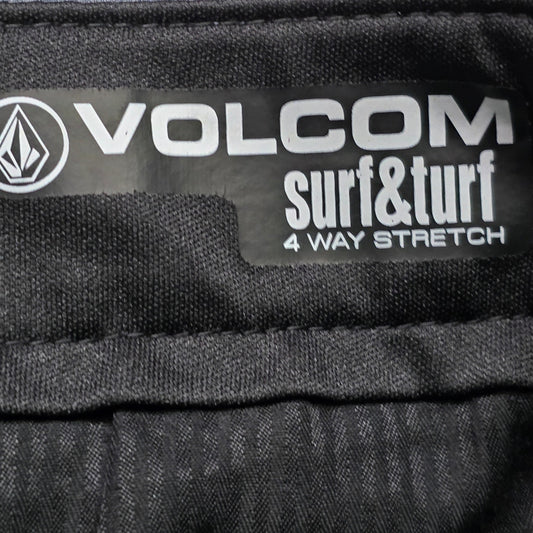 Volcom Kerosene Hybrid Shorts Men’s 36 Gray Stretch Active