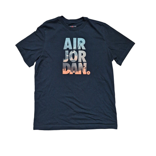 Air Jordan Radiant Graphic T-Shirt Men’s L Black Jumpman Classics DC9354-010