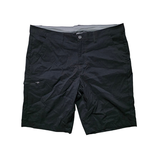 Eddie Bauer Cargo Shorts Men’s 38 Black Zipper Pockets Utility
