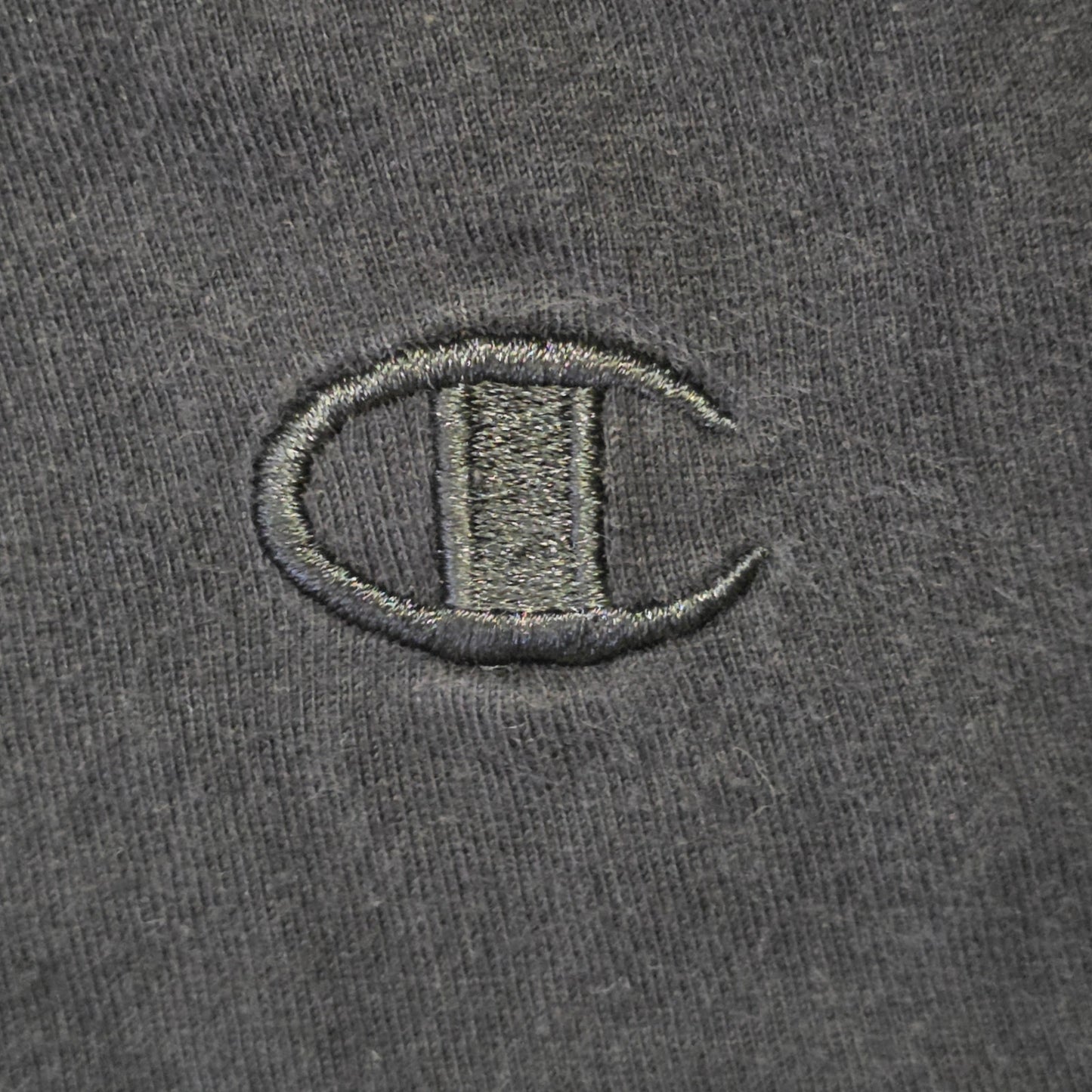 Champion Basic Authentic T-Shirt Men’s Large Black Crew Neck Athletic