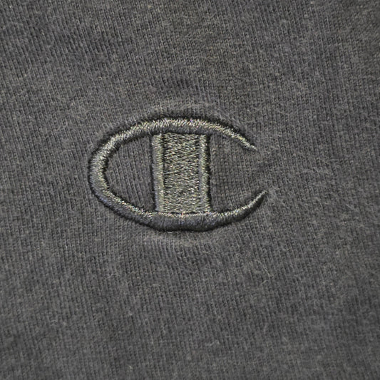 Champion Basic Authentic T-Shirt Men’s Large Black Crew Neck Athletic